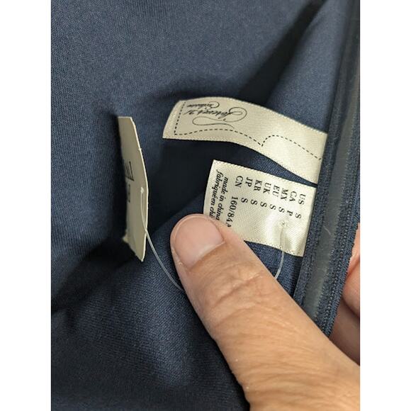 FOREVER 21 Exclusive Navy Blue Strapless Dress Size Small NWT RetroGlam - Picture 8 of 9